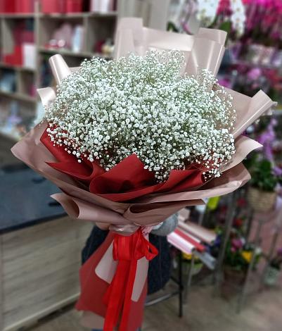Букет цветов из: Гипсофила в Белеутово